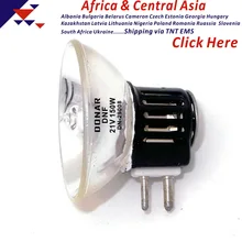 DONAR DN-29008 DNF 21 в 150 Вт 93631 21V150W GX7.9 волоконно-оптическая галогенная лампа стоматологическая 8 мм проектор Pentax эндоскоп светильник источник лампа