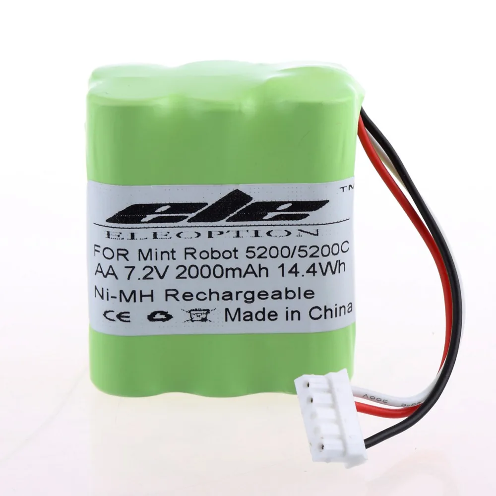 Eleoption высокое качество 7,2 V 2000mAh Ni-MH аккумуляторная вакуумная батарея для мяты 5200/5200C 7,2 Вольт