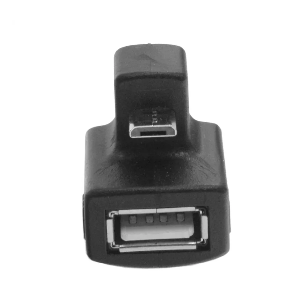 USB 2.0 A Male To Female 180 Degree Angled Converter Adapter Connector M/F 