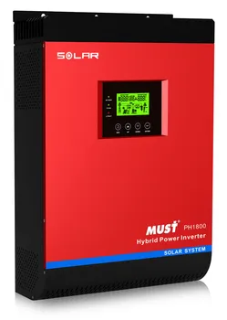 

MAYLAR@ 24/48VDC 3000VA Peak Power 6000VA On-off Grid Hybrid Inverter Built-in 60A MPPT Controller LCD Display