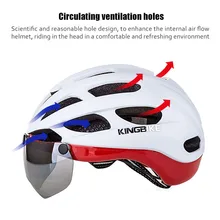 Bicycle Helmet Man Women Cycling Helmet Outdoor Helmets with Glasses Mountain MTB Bike Helmets capacete ciclismo