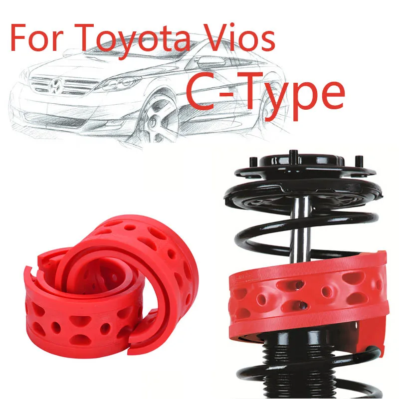 Jinke 1pair Size C Rear Shock Sebs Bumper Power Cushion Absorber Spring Buffer For Toyota Vios Buffer Buffer Power Cushionbuffer Spring Aliexpress