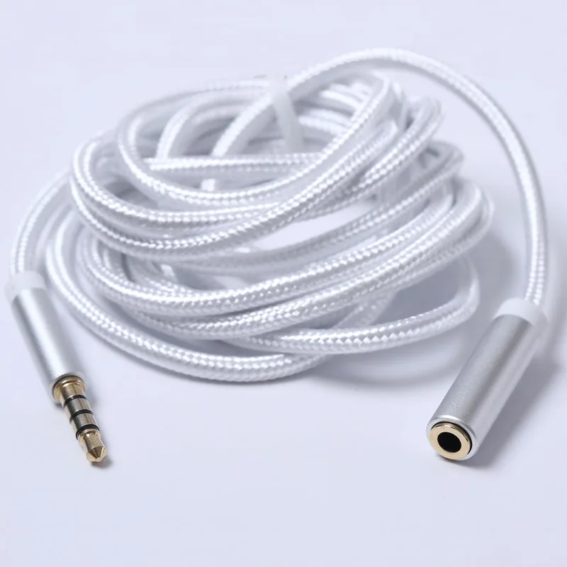 

Gold-plated Audio Extension Line 3.5mm Male-to-Female Aux Cable for Phone Computer Headphones Connection Line 1m/2m