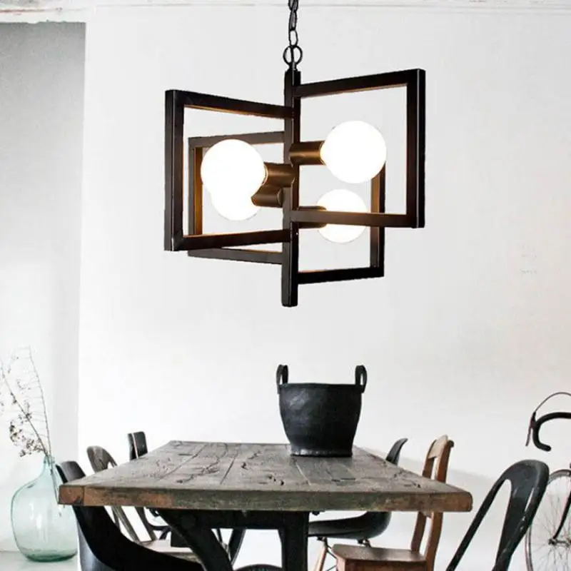 

Edison Loft Style Vintage Industrial Retro Pendant Lamp Light E27 Holder Iron Restaurant Bar Counter Attic Bookstore Lamp
