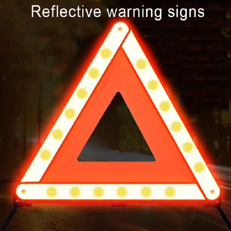 Светоотражающие предупреждающие знаки для автомобилей штатив знаки отказоустойчивый знаки парковки складной штатив