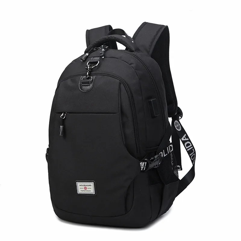 High School Backpack Waterproof School Bags For Boys Big Usb Laptop