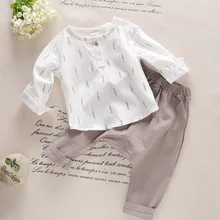 Children Boys Girls Set Kids Long / Short Sleeve T-shirt + Long / Short Pant Two-piece Casual Sport Suits Children Clothing