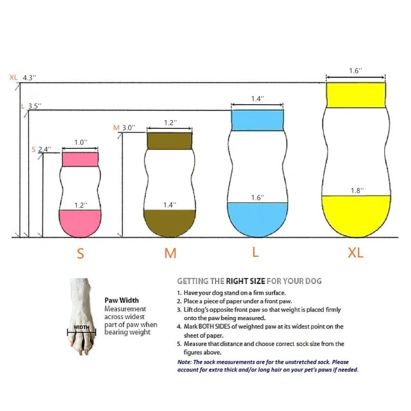 4 шт., вязаные носки для собак, рождественские Нескользящие хлопковые носки с рисунком, теплые носки с лапами, размеры s, m, l, xl
