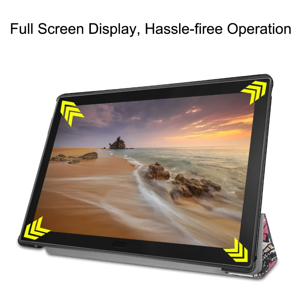Чехол для планшета Tab E 10 2019 защитный чехол подставка Lenovo E10 X104|Чехлы планшетов и