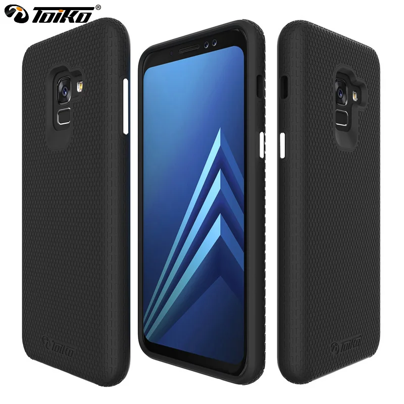 Чехол toyko X Guard с двойным слоем для samsung Galaxy A8 Plus, чехол 2 в 1, ударопрочный гибридный защитный корпус для телефона из поликарбоната и ТПУ