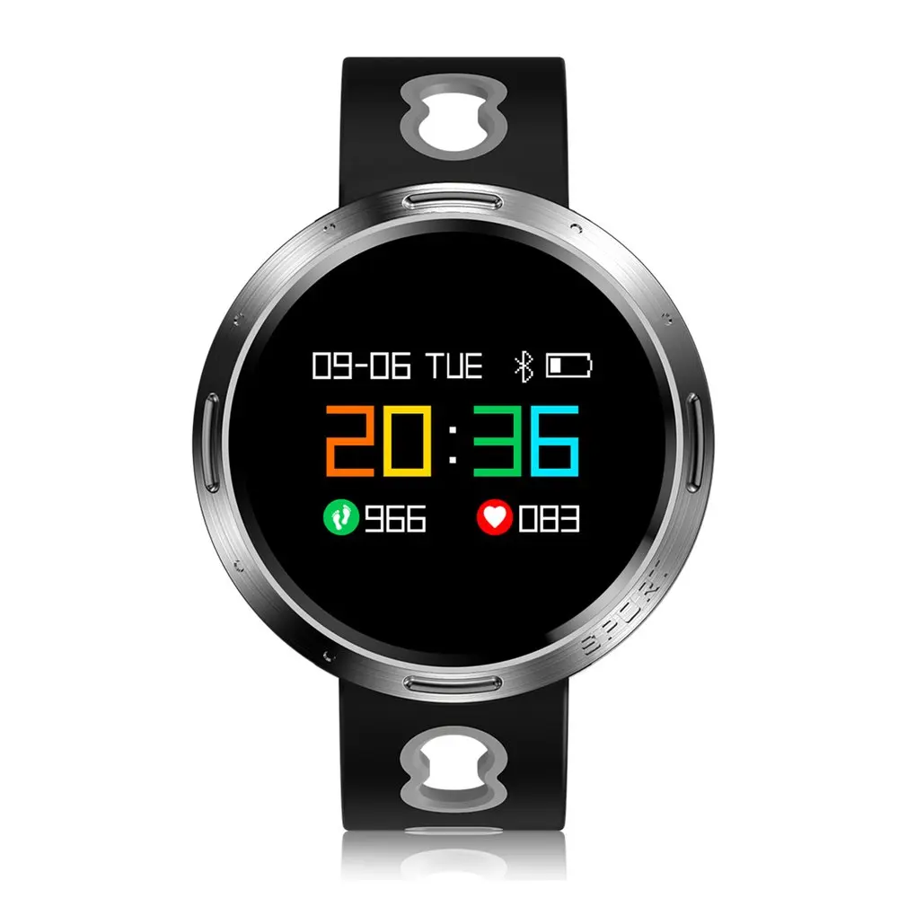 

0.95 Inch Color OLED ScreenSmart Wristband IP68 Waterproof Swimming Sport Heart Rate Blood Pressure Pedometer Man Smart Bracelet