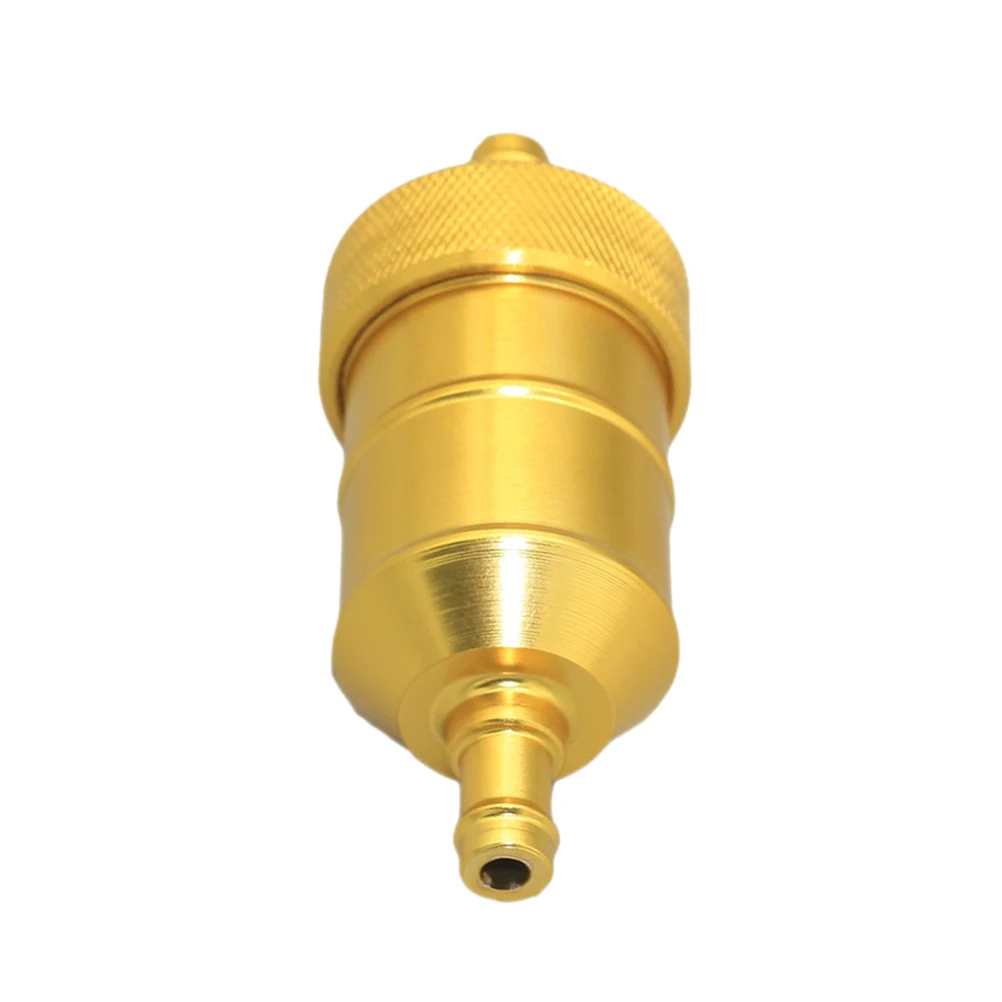 

CNC Aluminum Alloy Glass Motorcycle Oil Filter Gas Fuel Gasoline Filter for Motorcycle Accessories