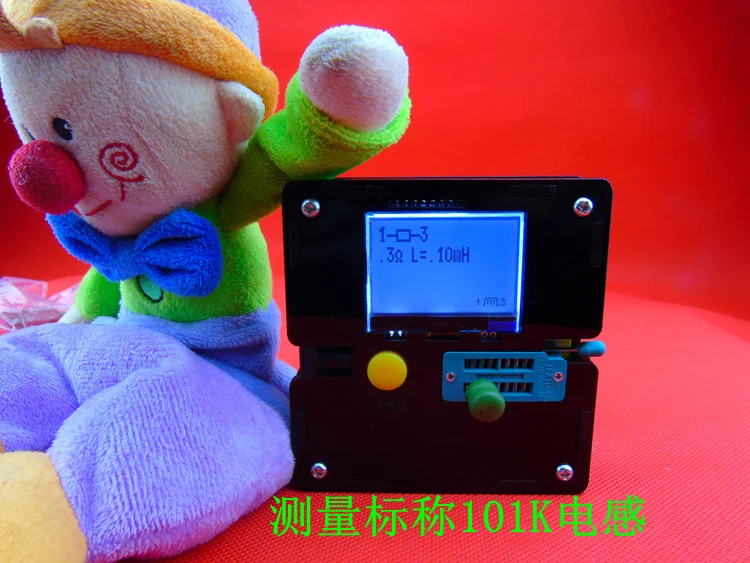 

Newest version of the M328 version of resistance inductor-capacitor ESR meter multi-function tester