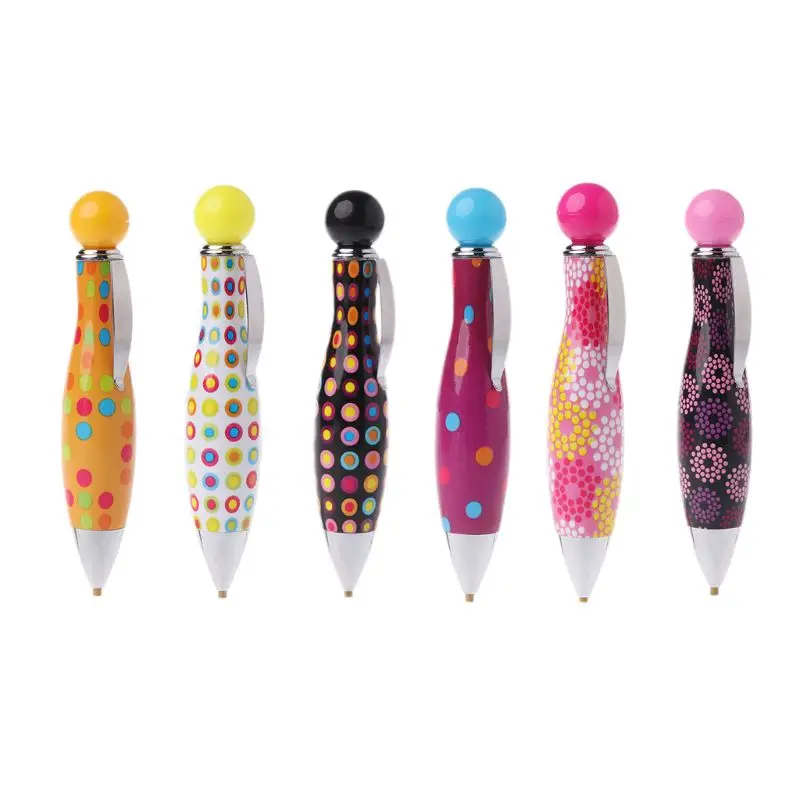 

Colorful Dot 5D Diamond Painting Cross Stitch Embroidery Point Drill Pen DIY Nail Art Crafts Tool