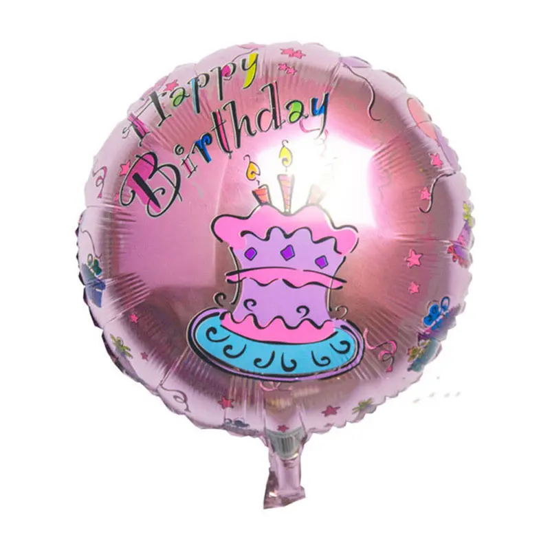 50 шт. 18 дюймов с днем рождения воздушный шарик из алюминиевой фольги гелиевые шары украшения для дня рождения Детские игрушки - Цвет: Мятно-зеленый