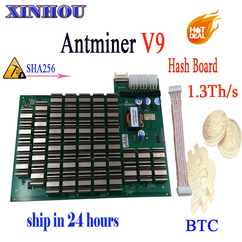 In stock BITMAIN Antminer V9 Hash Board 1 3TH s SHA256 Used in ASIC miner