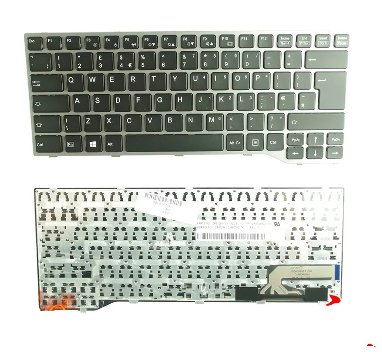 

SSEA Laptop New UK Keyboard For Fujistu E744 E733 E734 E743 E544