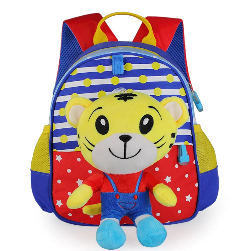 Kindergarten children s schoolbags Nylon font b backpack b font boys gilrs 1 2 3 4