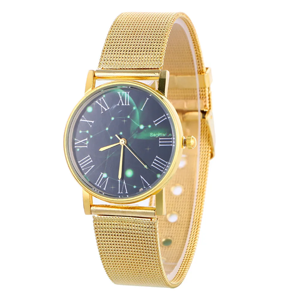 Gofuly Unisex Branded Luxury Fashion Stainless Steel Mesh