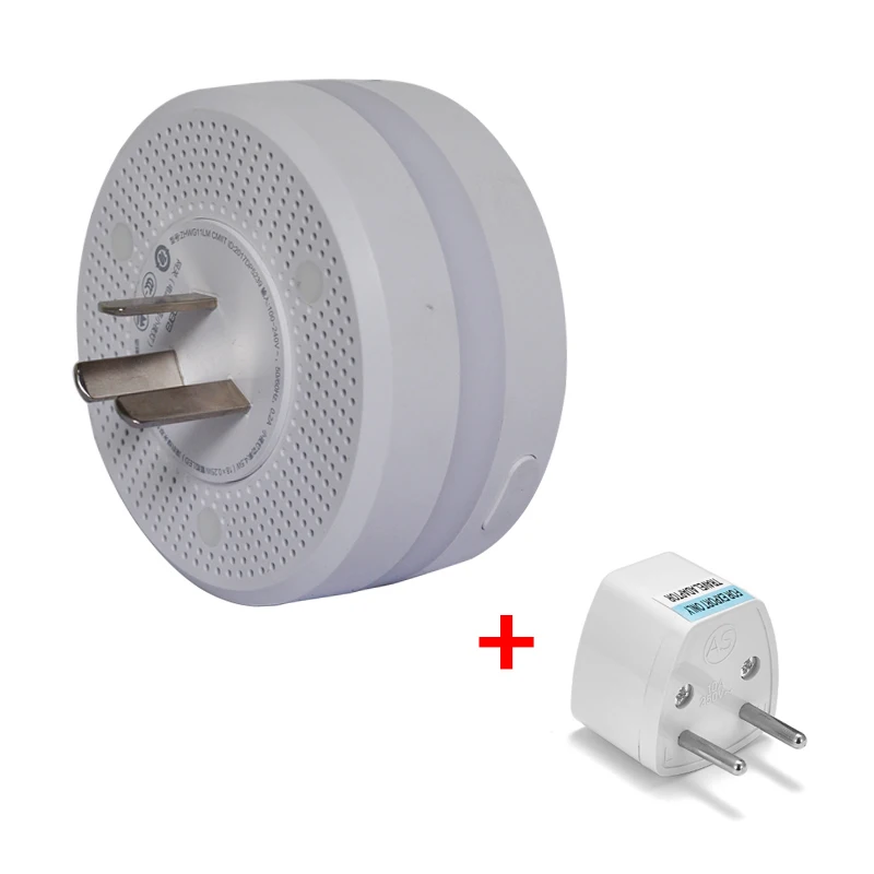 Настенный выключатель mi Gateway с RGB светодиодный ночник умная работа с Apple Homekit и aqara умное приложение для xiaomi умный дом - Цвет: EU Plug