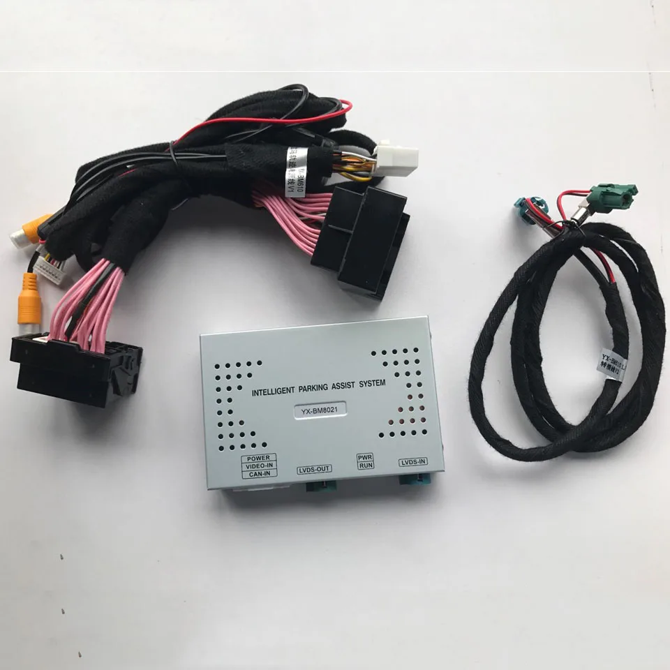 Car Reverse Camera Smart Parking Reference Lines Video Interface for BMW MINI 2013 -2017