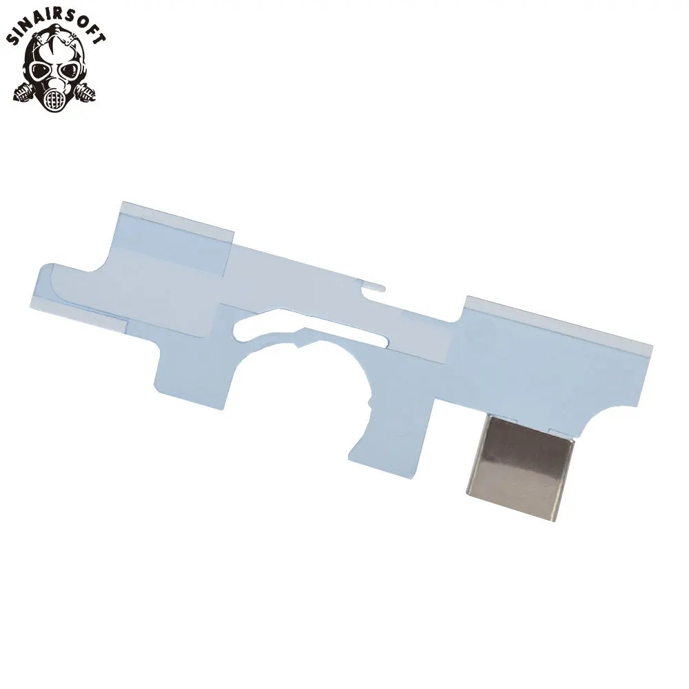 SHS Высокое качество Прозрачный Anti-тепло селектор пластина для H & K B & T MP5 серии Airsoft AEG Принадлежности для охоты