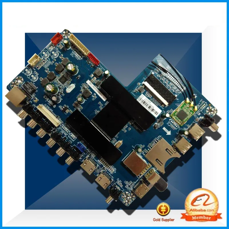 

Intelligent Network 4K LCD TV Driver Board CV638H-B Andrews System 4K Screen Dedicated 60hz