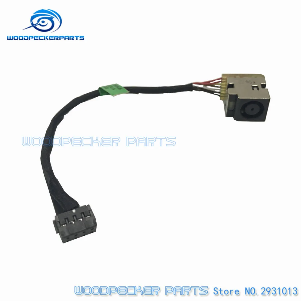Ноутбук оригинальный новый DC входной разъем и кабель для HP 4440S 4441S 4445S 4446S 4540S 4545 710431