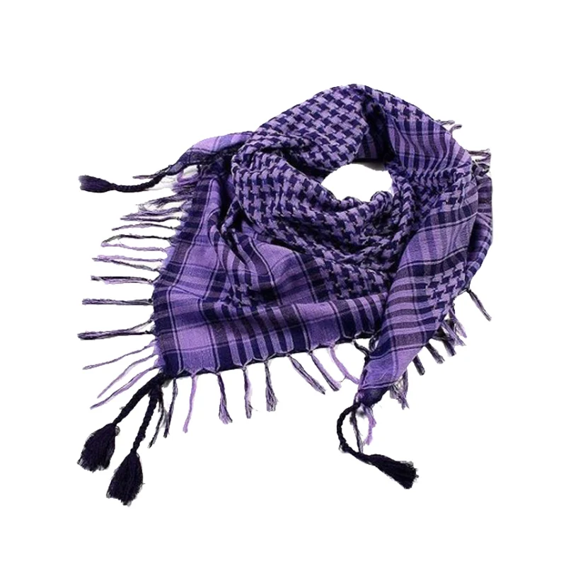 

New Unisex Women Men Checkered Arab Shemagh Grid Neck Keffiyeh Palestine Scarf Wrap Fashion