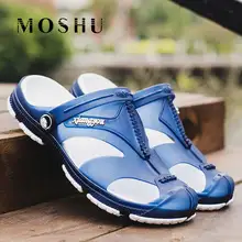 Мужские сандалии; летняя пляжная обувь; повседневные шлёпанцы для мужчин; уличные сандалии; Sapato Masculino sandalias hombre