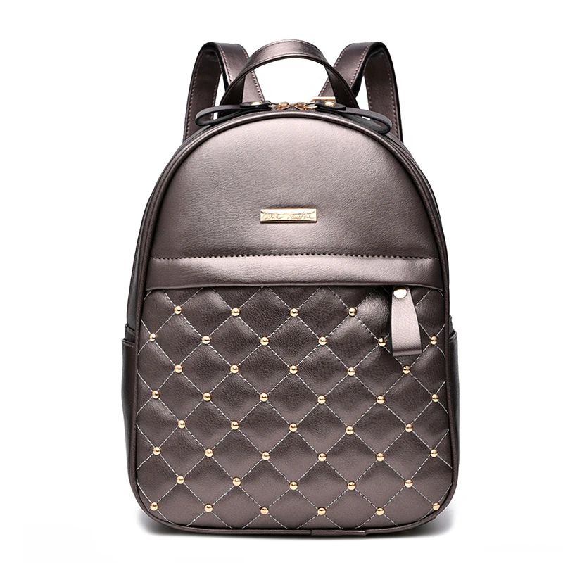 

2017 New Korean Backpacks Fashion PU Leather Shoulder Bag Crocodile Pattern Small Backpack Embossed School Bag Hot sell