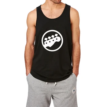 

Loo Show Bass Tuning Pegs Graphic Summer Workout Tank Top Men