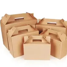 Изготовленные на заказ цветные маленькие гофрированные печатные коробки для доставки оптом