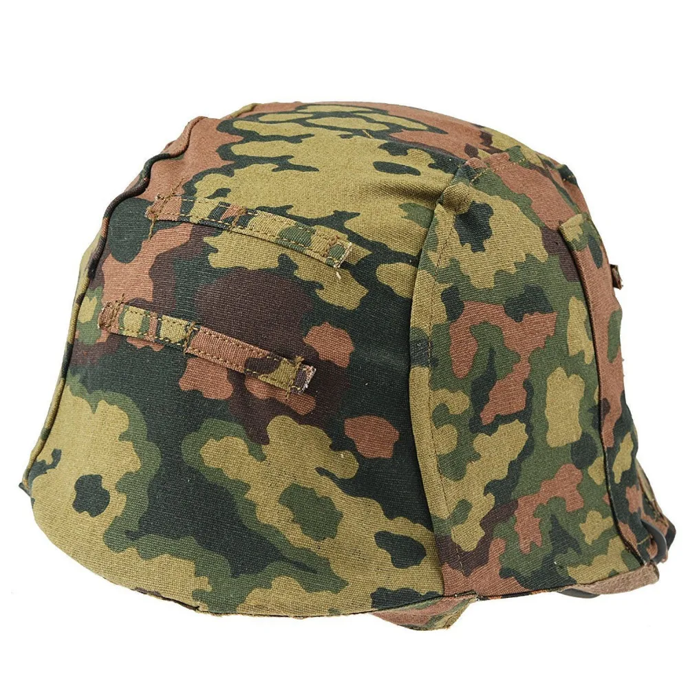 WWII WW2 German ELITE ARMY Spring And Fall Oak Camo M35 Reversible Helmet COVER