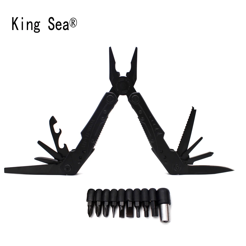 

King Sea Multi Tool Knife Pliers 22 in1 Hand Tool Pliers Multifunctional Hand Folding Plier Camping Tools Pocket Plier