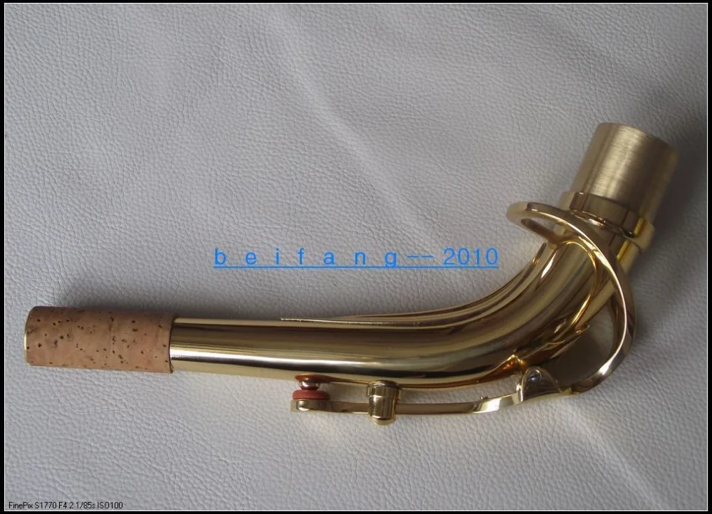 

New Alto Saxophone Neck Gold Lacquer Sax Accessories