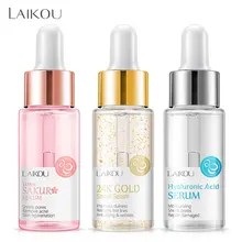 LAIKOU, Base de maquillaje, esencia hidratante, 24k, oro, Elixir, Control de aceite, Serie de suero mate profesional, Base de marca, Primer 1 Uds