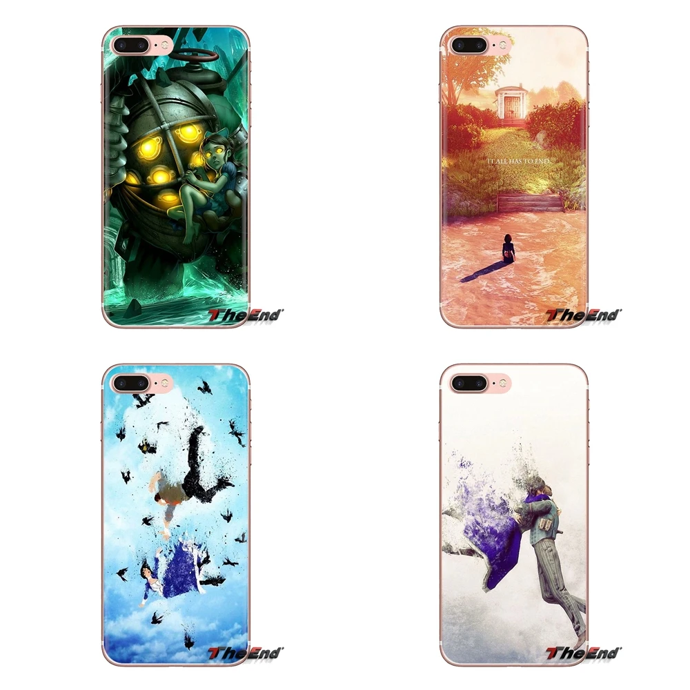Мягкий чехол для Sony Xperia Z Z1 Z2 Z3 Z5 compact M2 M4 M5 C4 E3 T3 XA Huawei Mate 7 8 Y3II Bioshock Infinite House Fitzroy |