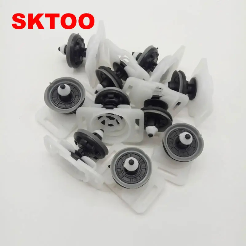 

10pcs For Volkswagen Golf Touran Suteng Maiteng Kai Di Audi door buckle door lining clipboard interior trim board buckle