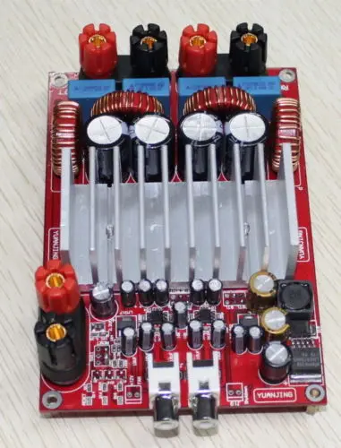 YJ Assembled TAS5630 + OPA163 Высокая мощность класса D усилитель мощности 300 Вт 4ohm 103|Усилители