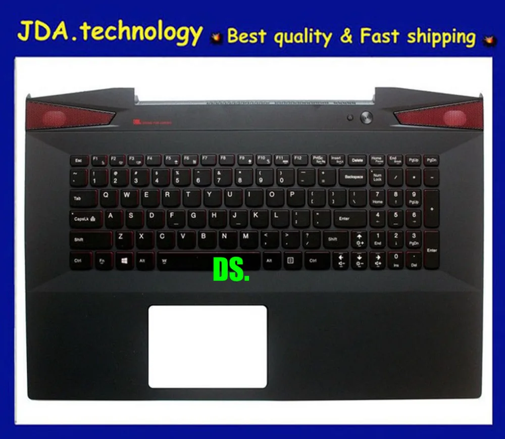 

wellendorff 96%New/orig palmrest top case for Lenovo Ideapad Y70 Y70-70 17.3" US keyboard Palmrest Upper Cover AP14S000300