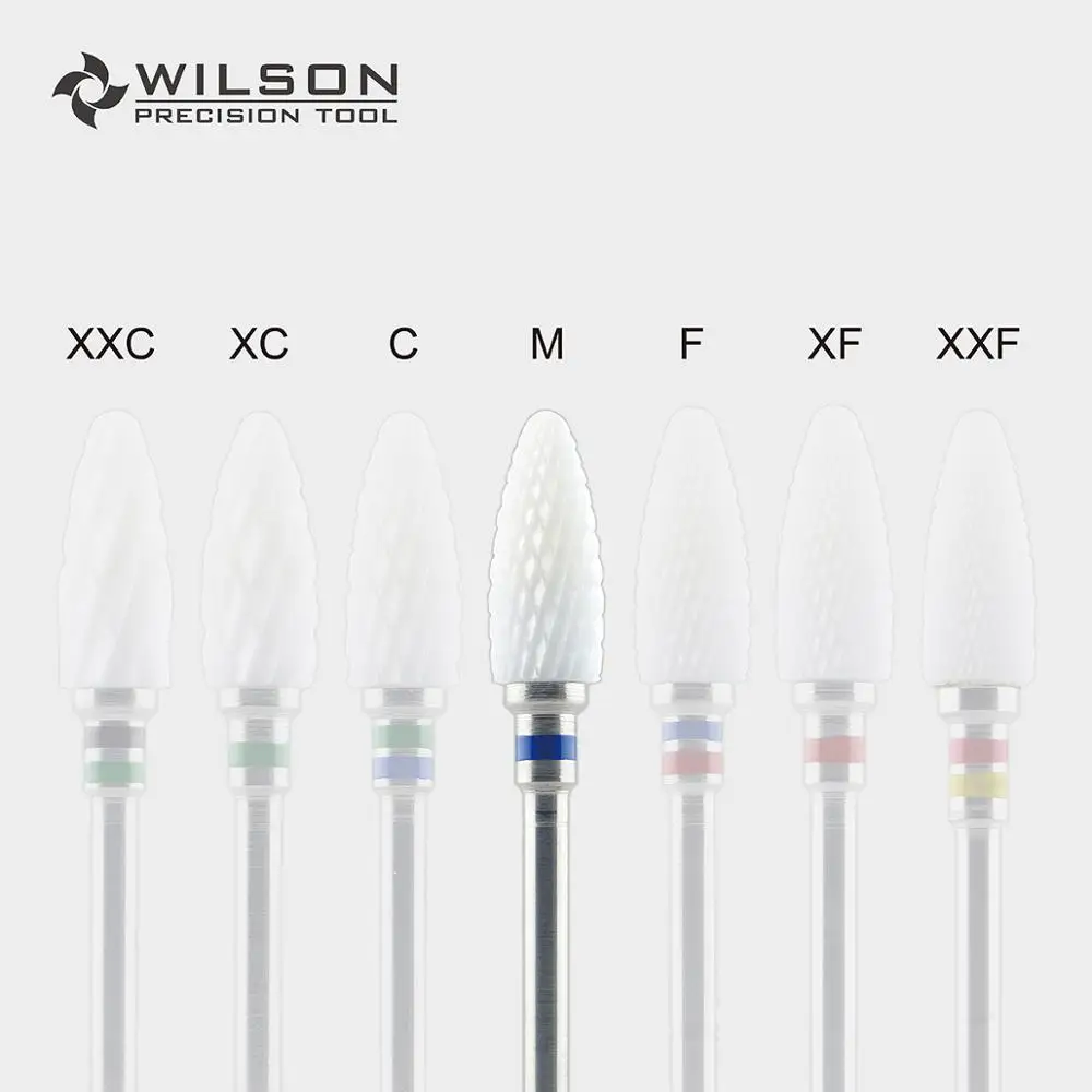 Форма пули-6,0 мм-поперечная огранка-Розовый Цирконий керамические стоматологические лабораторные заусенцы-WILSON прецизионный инструмент