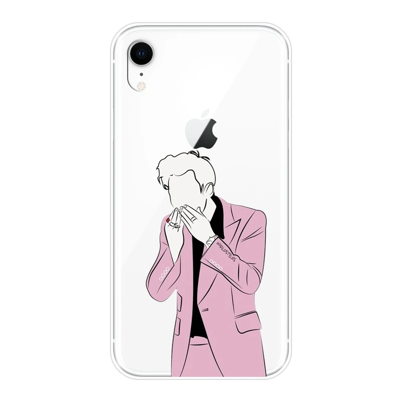 Чехол для iPhone 6 S 7 8 X XR XS Max Силиконовый Модный мягкий чехол в стиле Гарри Apple Plus