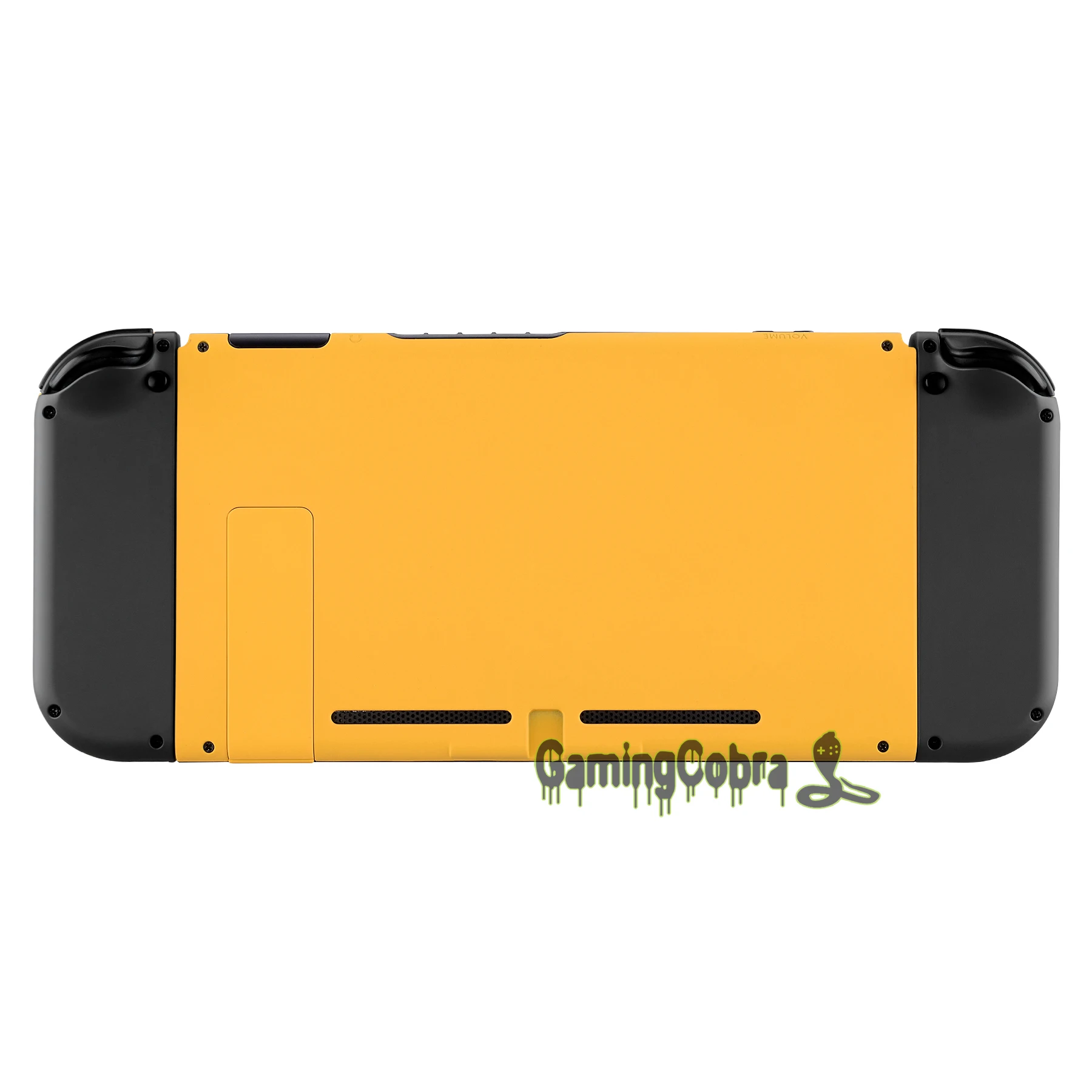 Traseira de Substituição Habitação para Nintendo Console do Switch Soft Touch Grip Cautela Amarelo Console Placa Case Shell w - Kickstand Zp305 - Image 5