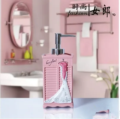 Hot 1piece 500ml Resin Hotel Bathroom Supplies Creative European Hot 1piece 500ml Resin Hotel Bathroom Supplies Creative European Garden Soap Emulsion For Shower Gel Bottle Free Shipping In Accessories Sets From