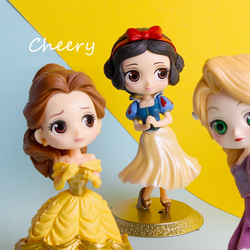 Disney Q posket кукла принцессы Ариэль Алиса чудо женщина Харли Куинн Эльза Анна