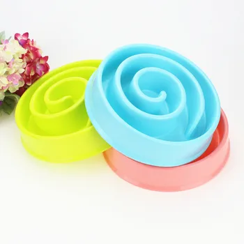 

Slow Feeder Dog Bowl Pet Feeder Puppy Slow Down Eating Feeder Dish Bowel Prevent Obesity Dogs Supplies Pet Supplies