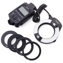 YONGNUO YN-14EX Macro Ring TTL вспышка + адаптер для DSLR 6D 7D lf464