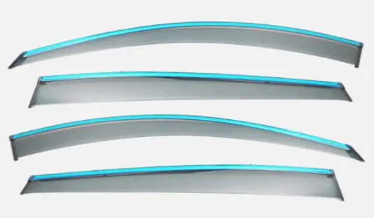 

2014-2018 for Toyota Rav4 Rain and Sunshine Shield with Bright Rain Eyebrows Modified Special Rain Shield Window Decoration