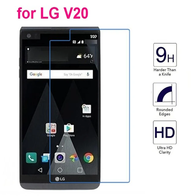 10 шт./лот 2.5D закаленное Стекло для LG V20 Экран из закаленного стекла F800 H968 с уровнем